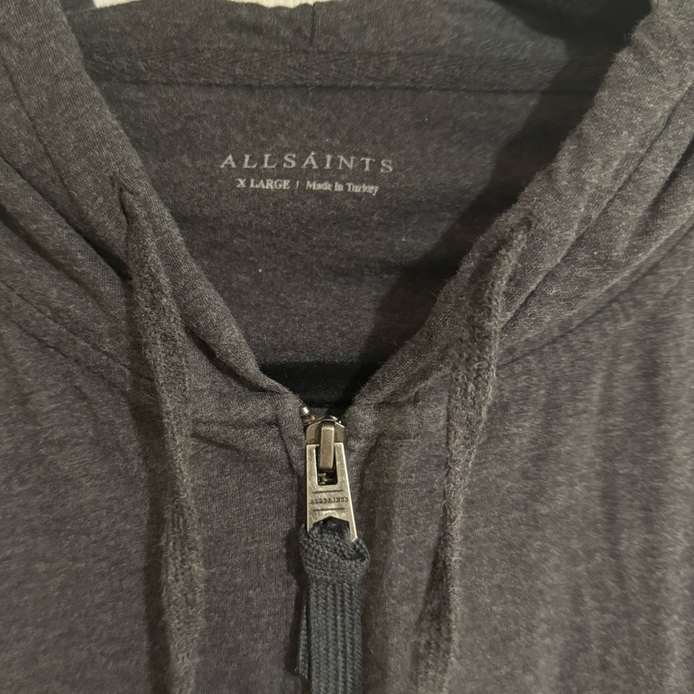 Men’s All Saints Zip Up Hoodie - Picture 3 of 4